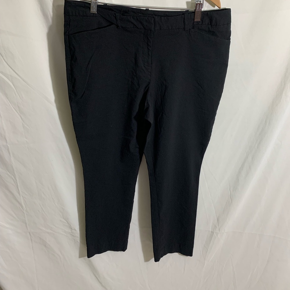 Worthington Black Slim Fit Trousers